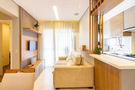 Sala de apartamento à venda com 2 quartos, 49m² em Jaguaribe, Osasco