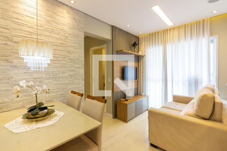 Sala de apartamento à venda com 2 quartos, 49m² em Jaguaribe, Osasco