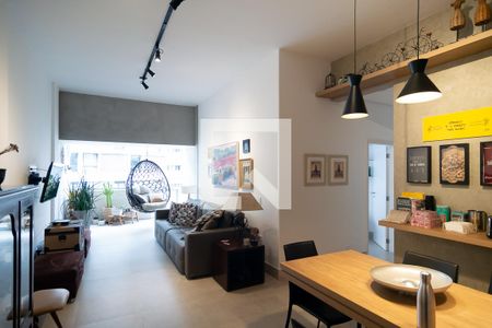 Sala  de apartamento à venda com 2 quartos, 98m² em Bela Vista, São Paulo