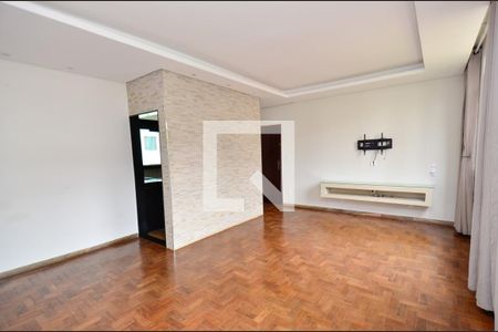 Sala de estar de apartamento à venda com 3 quartos, 96m² em Serra, Belo Horizonte