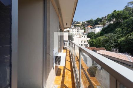 Varanda de apartamento à venda com 3 quartos, 160m² em Laranjeiras, Rio de Janeiro