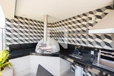 Apartamento para alugar com 26m², 1 quarto e 1 vaga Apartamento para alugar com 26m², 1 quarto e 1 vagaÁrea comum - Churrasqueira