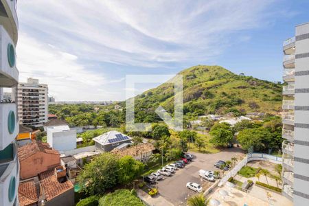 Varanda Vista de apartamento à venda com 2 quartos, 68m² em Recreio dos Bandeirantes, Rio de Janeiro