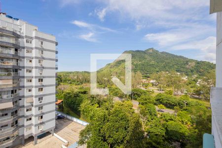 Varanda Vista de apartamento à venda com 2 quartos, 68m² em Recreio dos Bandeirantes, Rio de Janeiro