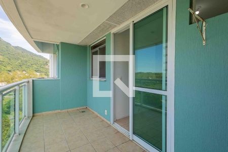 Varanda de apartamento à venda com 2 quartos, 68m² em Recreio dos Bandeirantes, Rio de Janeiro