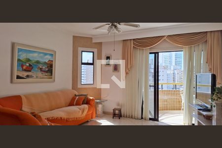 Sala de apartamento para alugar com 2 quartos, 134m² em Tupi, Praia Grande