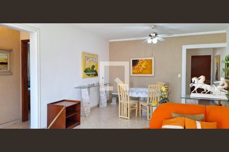 Sala de apartamento para alugar com 2 quartos, 134m² em Tupi, Praia Grande