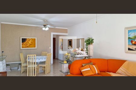 Sala de apartamento para alugar com 2 quartos, 134m² em Tupi, Praia Grande