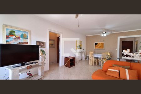 Sala de apartamento para alugar com 2 quartos, 134m² em Tupi, Praia Grande