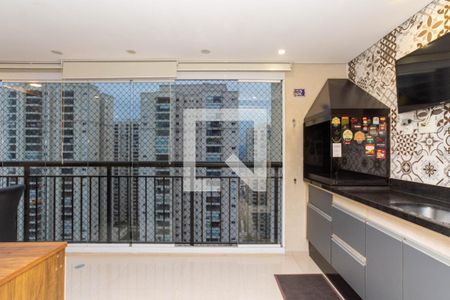 Varanda gourmet de apartamento à venda com 2 quartos, 65m² em Jardim Flor da Montanha, Guarulhos