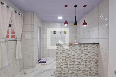 Sala/Cozinha de casa de condomínio para alugar com 1 quarto, 40m² em Engenho de Dentro, Rio de Janeiro
