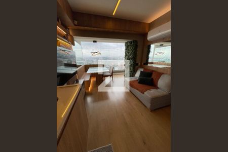 Sala de estar  de apartamento para alugar com 1 quarto, 36m² em Butantã, São Paulo