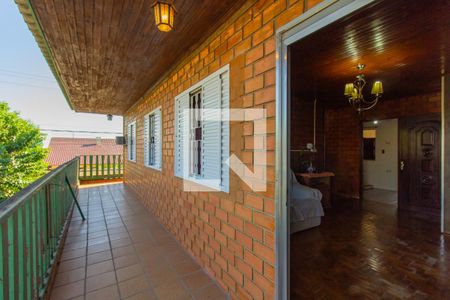 Varanda da Sala de casa à venda com 3 quartos, 182m² em Rio Branco, Canoas