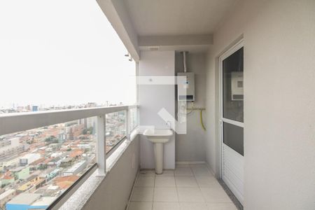 Varanda  de apartamento para alugar com 2 quartos, 42m² em Vila Esperança, São Paulo