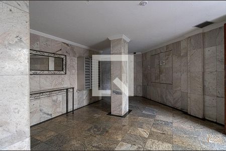 Apartamento à venda com 60m², 2 quartos e 1 vagahall de entrada do prédio_1