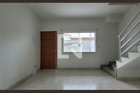 Sala de casa à venda com 2 quartos, 78m² em Vila Alzira, Santo André