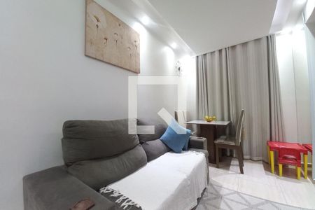 Sala de apartamento para alugar com 2 quartos, 44m² em Loteamento Parque São Martinho, Campinas