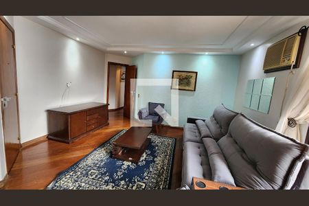 Sala de apartamento para alugar com 4 quartos, 195m² em Boqueirão, Santos