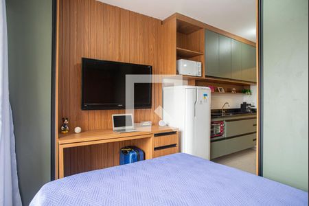 Sala/Quarto de kitnet/studio para alugar com 1 quarto, 19m² em Bela Vista, São Paulo