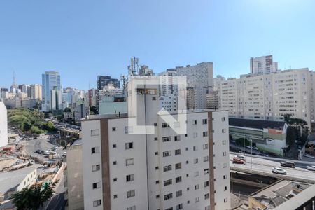 Studio para alugar com 19m², 1 quarto e sem vagaSacada