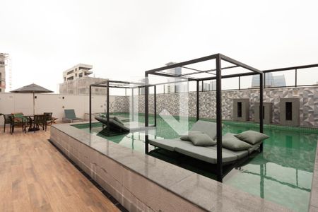 Studio para alugar com 24m², 1 quarto e sem vagaÁrea comum - Piscina