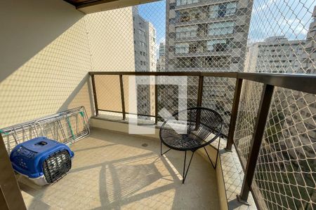 Varanda da Sala de apartamento à venda com 2 quartos, 100m² em Pinheiros, São Paulo