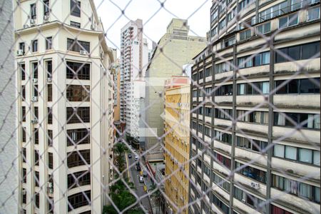 Vista do Quarto de apartamento para alugar com 1 quarto, 48m² em Centro, São Paulo