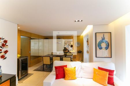 Sala de apartamento à venda com 4 quartos, 201m² em Jardim Fonte do Morumbi, São Paulo