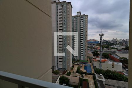Sacada da Sala de apartamento para alugar com 2 quartos, 50m² em Vila Valparaíso, Santo André