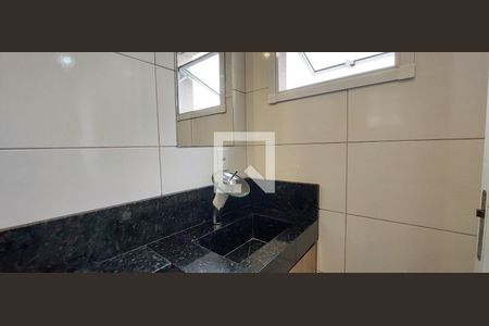 Banheiro Quarto 1 suíte de apartamento à venda com 2 quartos, 100m² em Parque Novo Oratório, Santo André