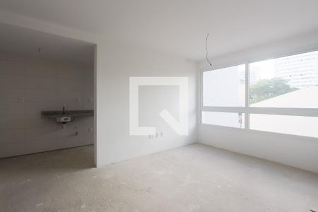Sala de apartamento à venda com 1 quarto, 48m² em Passo D’areia, Porto Alegre
