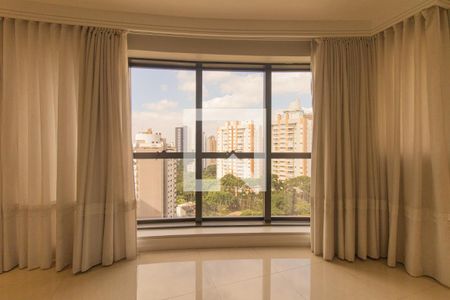 Sala de apartamento para alugar com 3 quartos, 144m² em Mossunguê, Curitiba