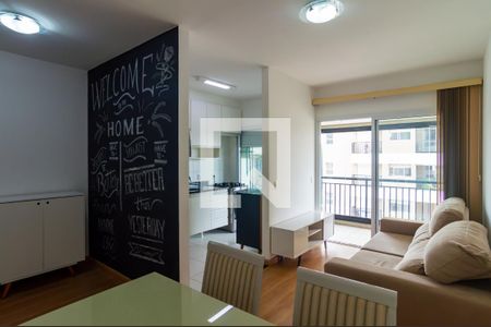 Sala de apartamento à venda com 1 quarto, 50m² em Melville Empresarial Ii, Barueri