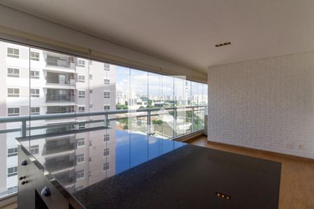 Varanda gourmet de apartamento para alugar com 3 quartos, 117m² em Barra Funda, São Paulo