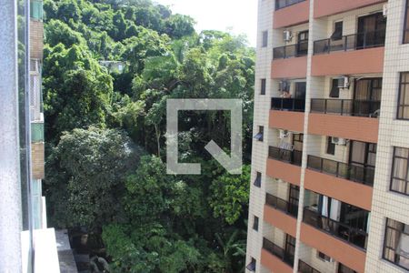 Vista da Sala de apartamento para alugar com 1 quarto, 75m² em Itararé, São Vicente