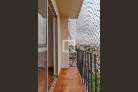 Varanda da Sala de apartamento para alugar com 2 quartos, 51m² em Jardim Umarizal, São Paulo