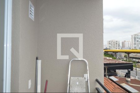 Varanda da Sala de apartamento para alugar com 1 quarto, 24m² em Ipiranga, São Paulo