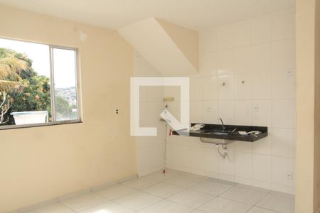 Sala/Cozinha de apartamento à venda com 2 quartos, 100m² em Mantiqueira, Belo Horizonte