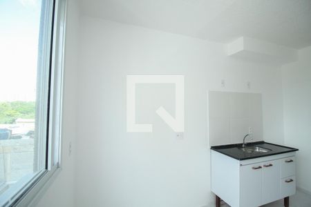 Sala/Cozinha de apartamento para alugar com 1 quarto, 42m² em Belenzinho, São Paulo