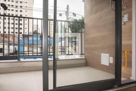 Varanda da Sala de kitnet/studio para alugar com 1 quarto, 34m² em São Judas, São Paulo