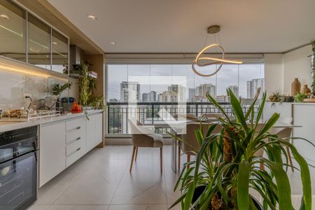 Sala de Jantar de apartamento para alugar com 3 quartos, 96m² em Vila Andrade, São Paulo