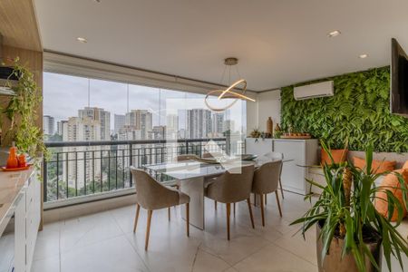 Sala de Jantar de apartamento para alugar com 3 quartos, 96m² em Vila Andrade, São Paulo