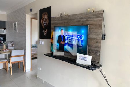 Sala de apartamento para alugar com 2 quartos, 57m² em Nova Mirim, Praia Grande