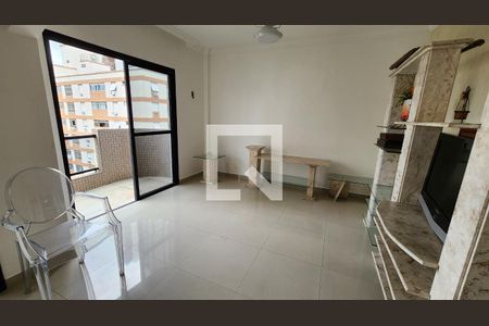 Sala de apartamento para alugar com 3 quartos, 126m² em Pompéia, Santos