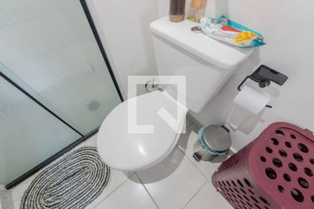 Banheiro de kitnet/studio para alugar com 1 quarto, 24m² em Bela Vista, São Paulo