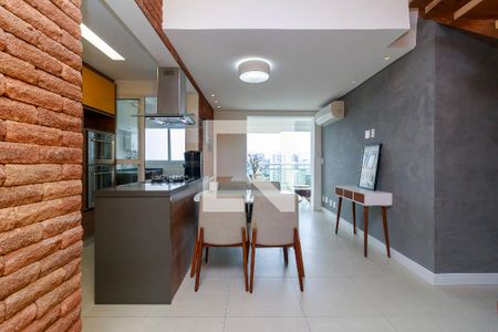 Sala de apartamento à venda com 1 quarto, 134m² em Brooklin, São Paulo