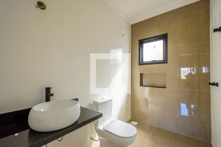 Banheiro da Suíte de casa à venda com 3 quartos, 99m² em Aberta dos Morros, Porto Alegre