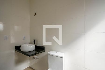 Banheiro da Suíte de casa à venda com 3 quartos, 99m² em Aberta dos Morros, Porto Alegre