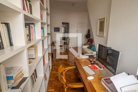 Sala 1 de apartamento para alugar com 1 quarto, 60m² em Botafogo, Rio de Janeiro