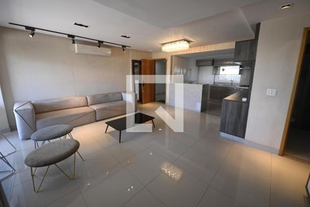 Sala de apartamento para alugar com 2 quartos, 78m² em Jardim Goiás, Goiânia